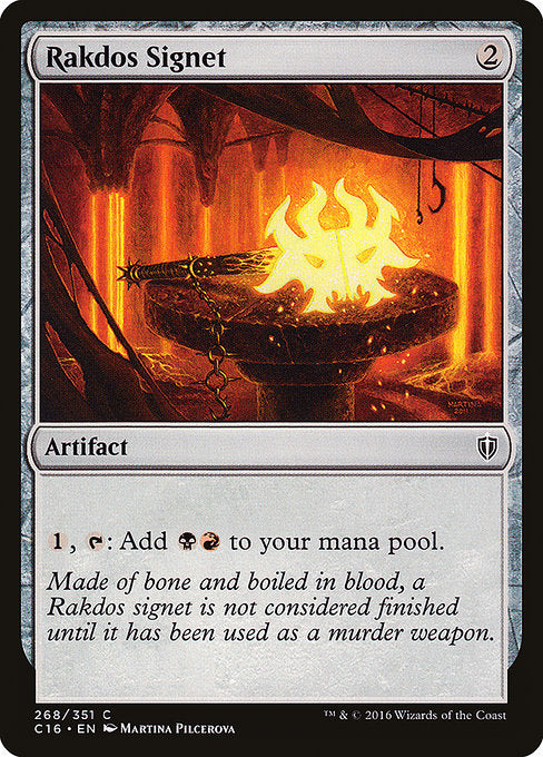 Rakdos Signet (268) - Commander 2016 - Game On