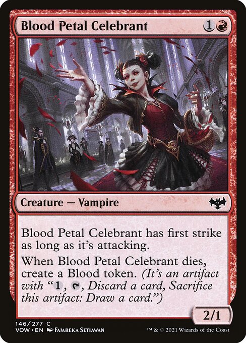 Blood Petal Celebrant (146) (Foil) - Innistrad: Crimson Vow - Game On