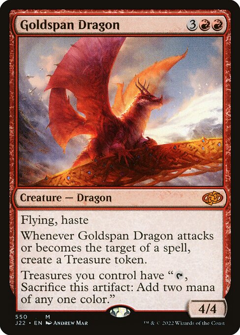 Goldspan Dragon (550) - Jumpstart 2022 - Game On