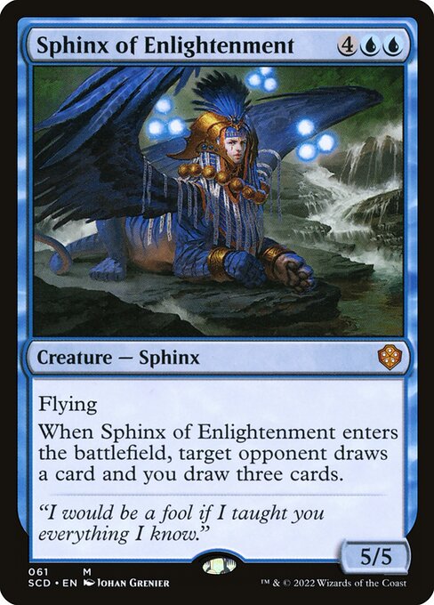 Sphinx of Enlightenment (61) - Starter Commander Decks - Game On