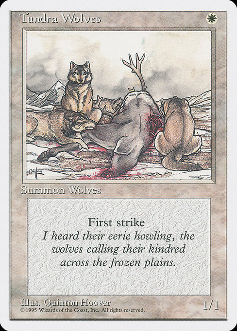 Tundra Wolves (53) - Fourth Edition - Game On