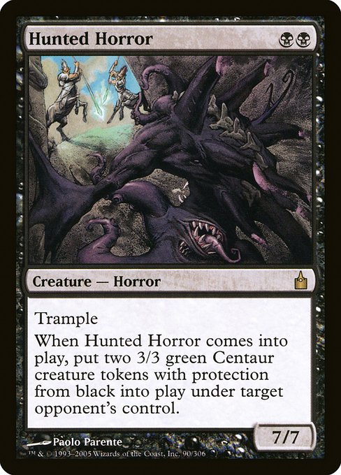Hunted Horror (90) - Ravnica: City of Guilds - Game On