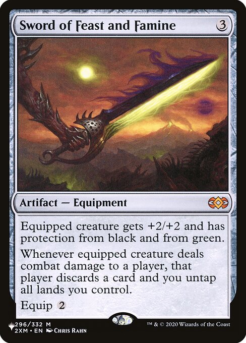 Sword of Feast and Famine (2XM-296) - The List - Game On