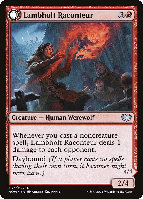 Lambholt Raconteur // Lambholt Ravager (167) - Innistrad: Crimson Vow - Game On