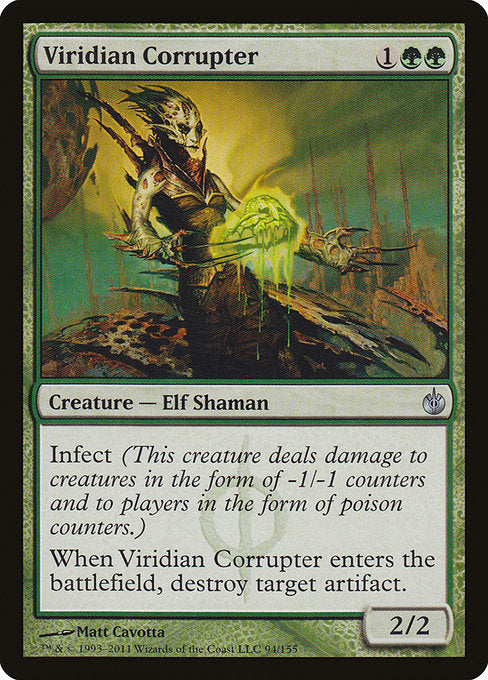 Viridian Corrupter (94) (Chinese (S)) - Mirrodin Besieged - Game On