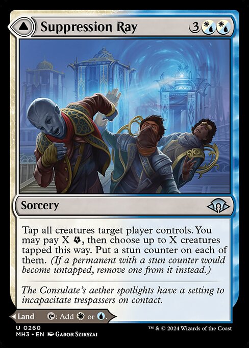 Suppression Ray // Orderly Plaza (260) - Modern Horizons 3 - Game On