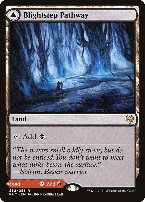 Blightstep Pathway // Searstep Pathway (252) (Foil) - Kaldheim - Game On