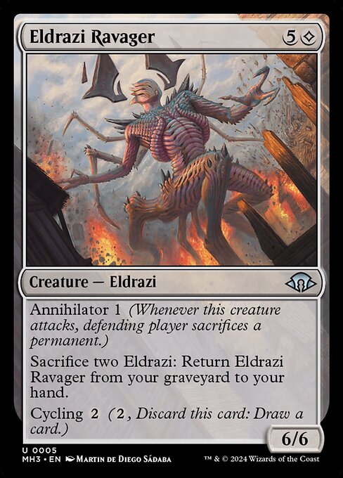 Eldrazi Ravager (5) - Modern Horizons 3 - Game On