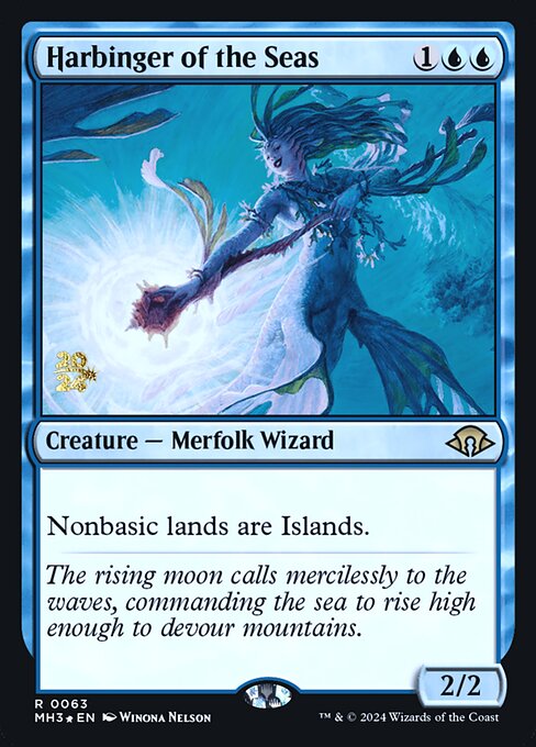 Harbinger of the Seas (63s) (Foil) - Modern Horizons 3 Promos - Game On