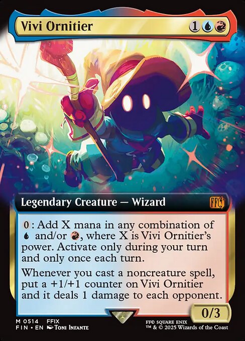 Vivi Ornitier (514) - EXTENDED ART (Foil) - Final Fantasy - Game On