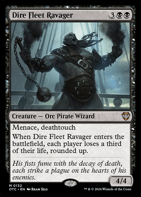 Dire Fleet Ravager (132) - Outlaws of Thunder Junction Commander - Game On