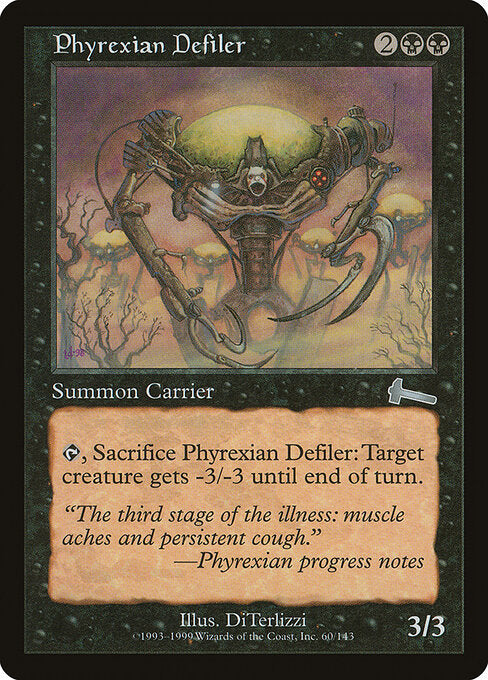 Phyrexian Defiler (60) (Foil) - Urza's Legacy - Game On