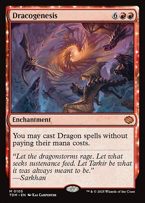 Dracogenesis (105) - Tarkir: Dragonstorm - Game On