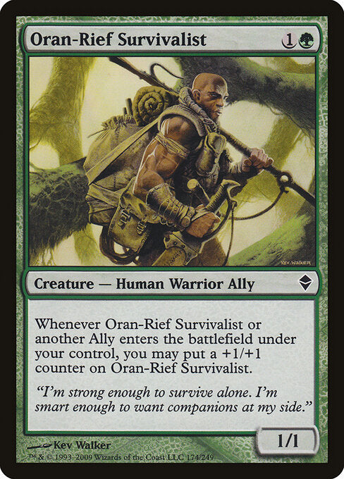 Oran-Rief Survivalist (174) (Foil) - Zendikar - Game On