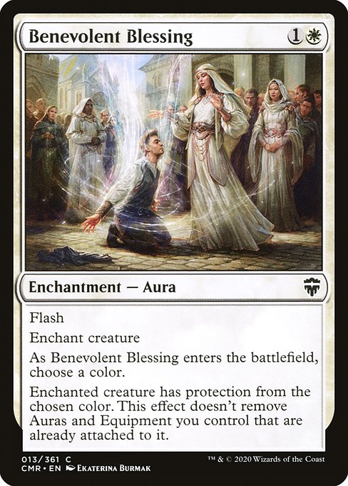 Benevolent Blessing (13) - Commander Legends - Game On