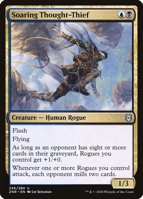 Soaring Thought-Thief (236) (Foil) - Zendikar Rising - Game On