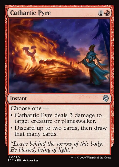 Cathartic Pyre (90) - Lorwyn Eclipsed Commander - Game On