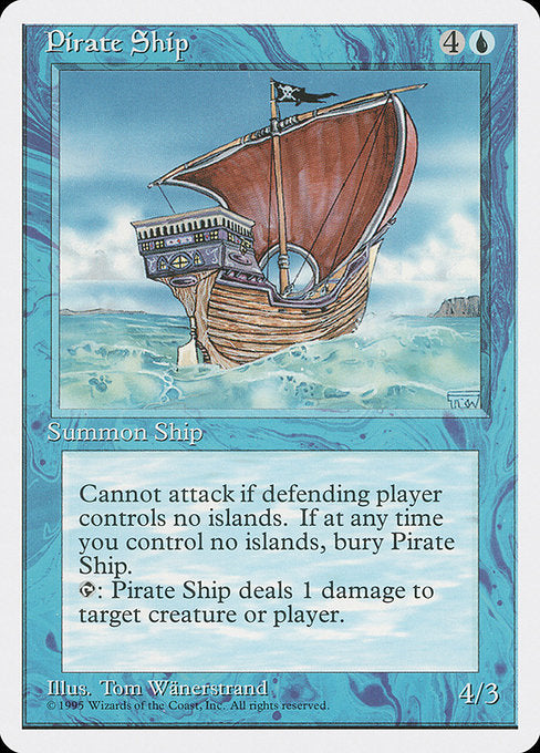 Pirate Ship (91) - Fourth Edition - Game On