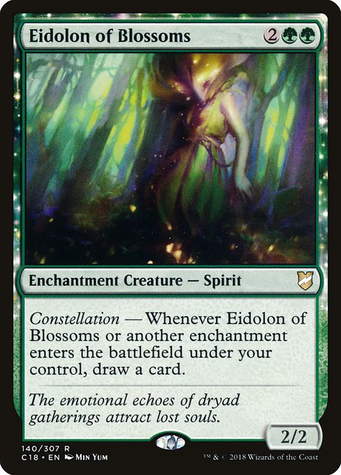 Eidolon of Blossoms (140) - Commander 2018 - Game On