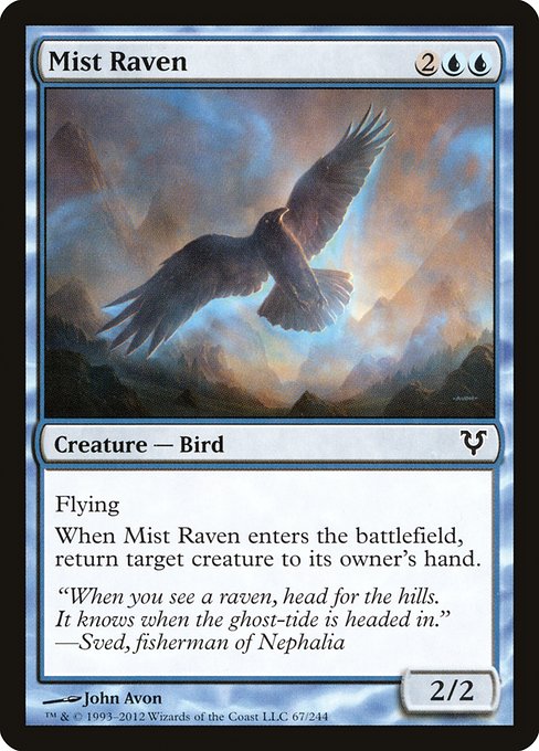 Mist Raven (67) - Avacyn Restored - Game On