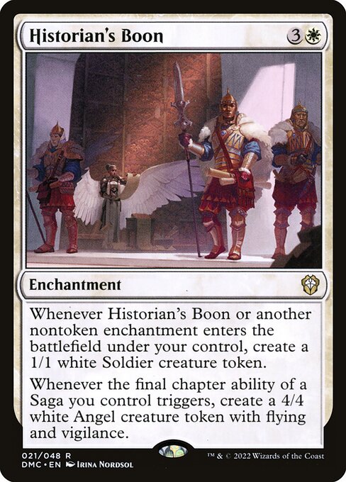 Historian's Boon (21) - Dominaria United Commander - Game On