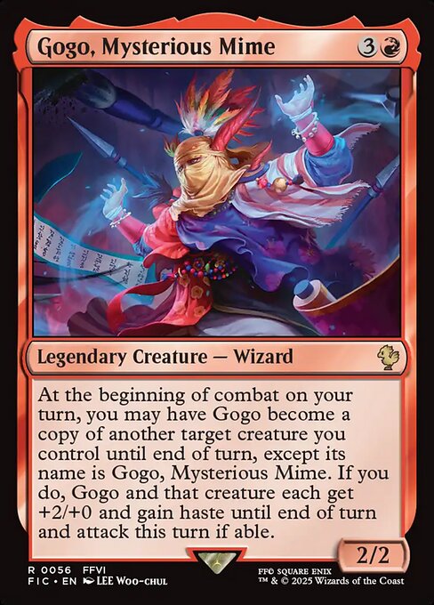 Gogo, Mysterious Mime (56) - Final Fantasy Commander - Game On