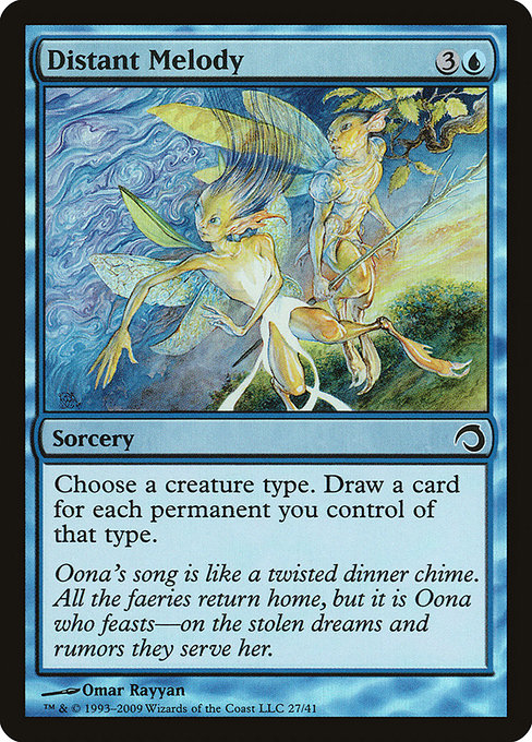 Distant Melody (27) (Foil) - Premium Deck Series: Slivers - Game On