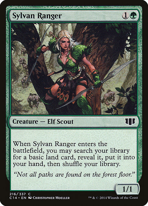 Sylvan Ranger (216) - Commander 2014 - Game On