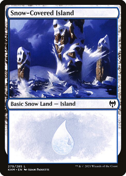 Snow-Covered Island (279) - Kaldheim - Game On