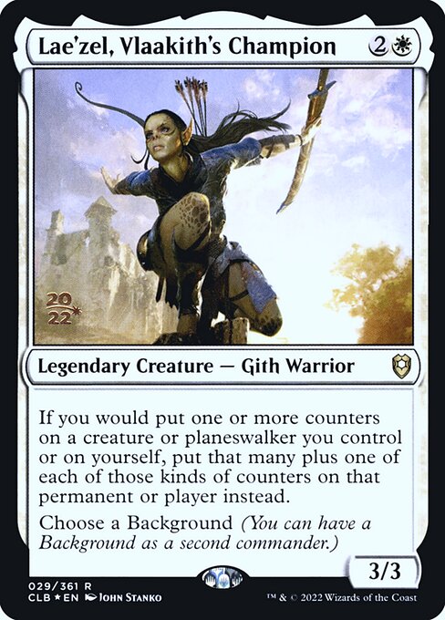 Lae'zel, Vlaakith's Champion (29s) (Foil) - Battle for Baldur's Gate Promos - Game On