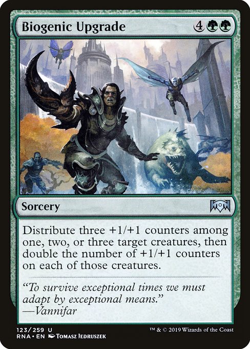 Biogenic Upgrade (123) - Ravnica Allegiance - Game On