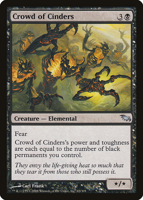 Crowd of Cinders (63) - Shadowmoor - Game On
