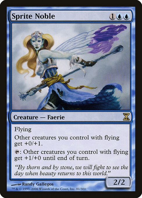 Sprite Noble (81) (Foil) - Time Spiral - Game On