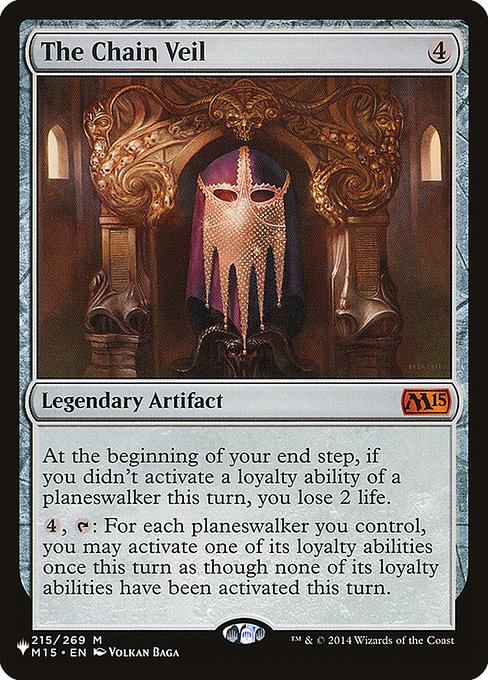 The Chain Veil (M15-215) - The List - Game On