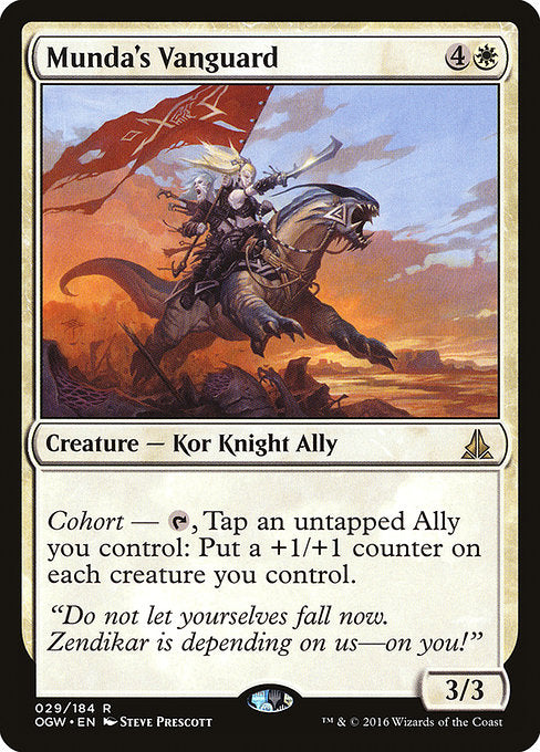 Munda's Vanguard (29) (Foil) - Oath of the Gatewatch - Game On