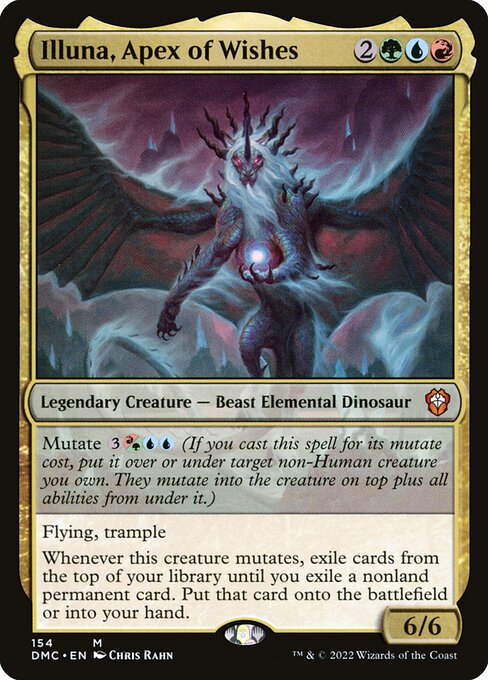Illuna, Apex of Wishes (154) - Dominaria United Commander - Game On