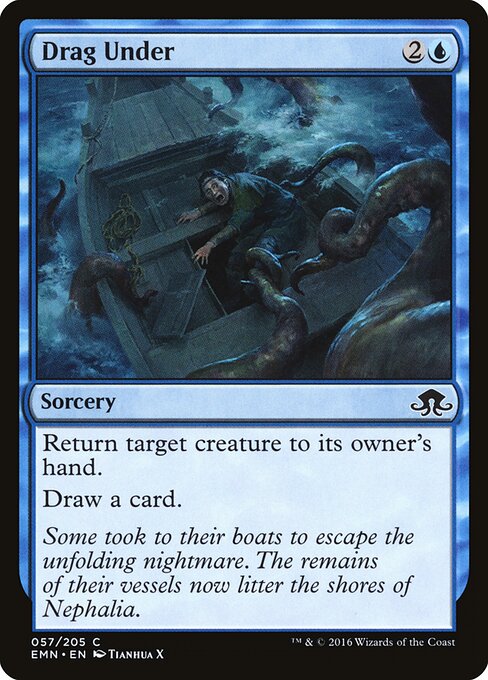 Drag Under (57) (Foil) - Eldritch Moon - Game On