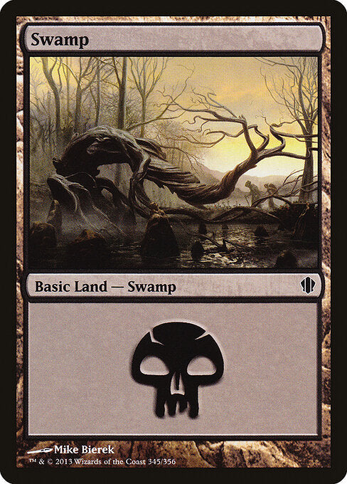 Swamp (345) - Commander 2013 - Game On