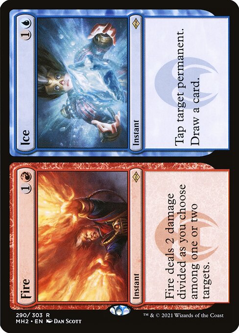 Fire // Ice (290) (Etched) - Modern Horizons 2 - Game On