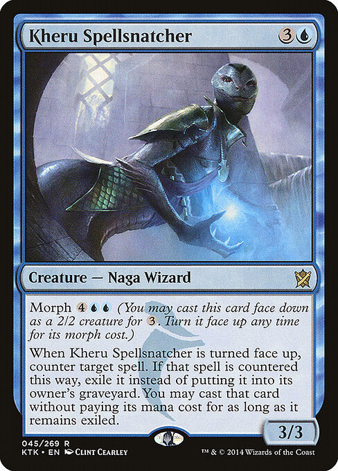 Kheru Spellsnatcher (45) (Foil) - Khans of Tarkir - Game On