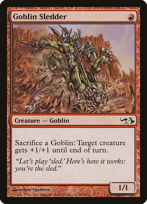 Goblin Sledder (41) - Duel Decks: Elves vs. Goblins - Game On