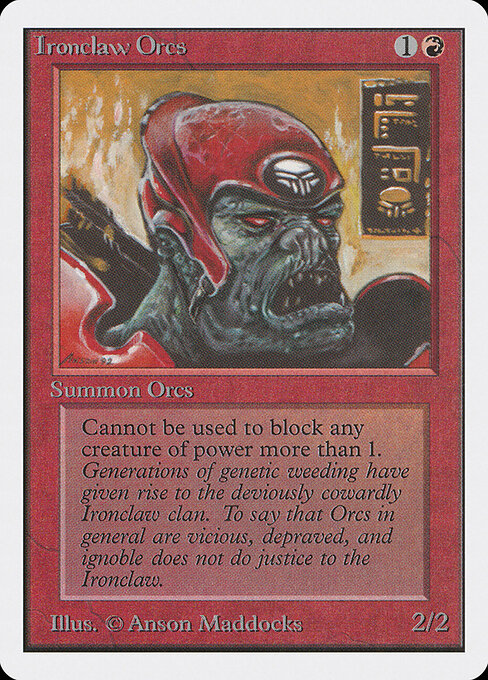 Ironclaw Orcs (160) - Unlimited Edition - Game On