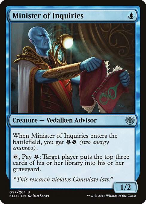 Minister of Inquiries (57) (Foil) - Kaladesh - Game On