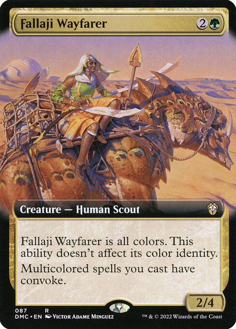 Fallaji Wayfarer (87) - EXTENDED ART - Dominaria United Commander - Game On