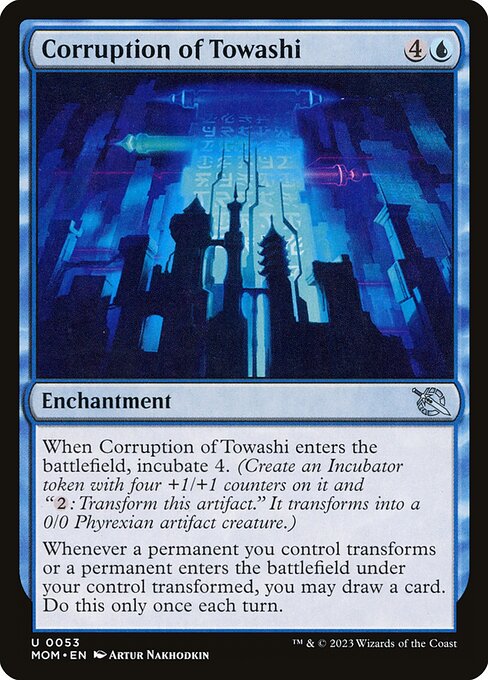 Corruption of Towashi (53) (Foil) - March of the Machine - Game On