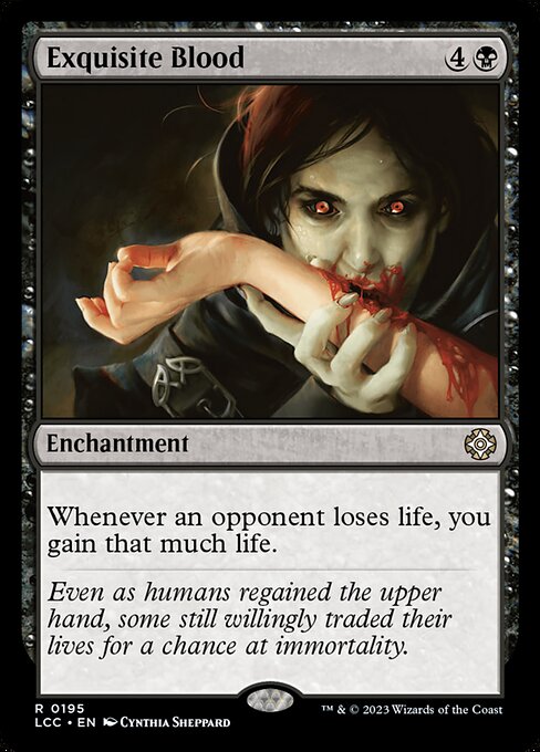 Exquisite Blood (195) - The Lost Caverns of Ixalan Commander - Game On