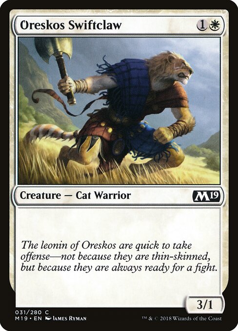 Oreskos Swiftclaw (31) - Core Set 2019 - Game On
