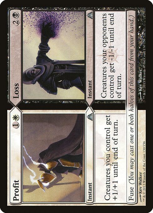 Profit // Loss (130) (Foil) - Dragon's Maze - Game On