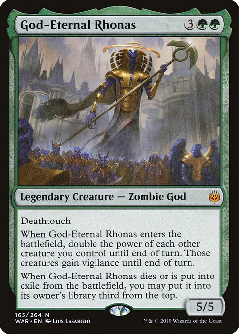 God-Eternal Rhonas (163) - War of the Spark - Game On
