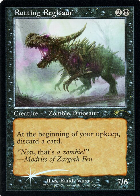Rotting Regisaur (852) (Foil) - Secret Lair Drop - Game On
